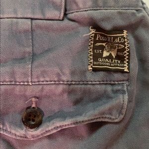 Slim fit Slate Gray Polo RL pants